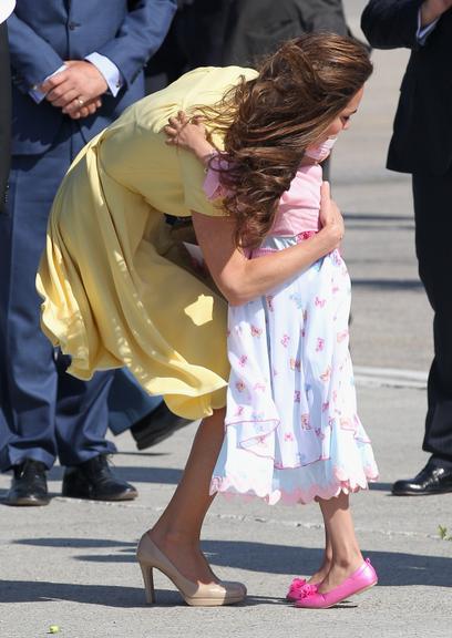 Kate Middleton e seus fãs mirins