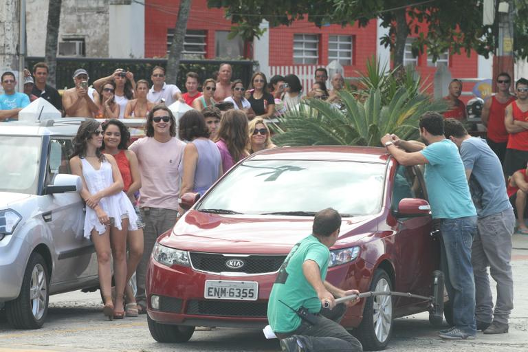 Perto de acabar, elenco de 'Fina Estampa' grava cenas finais na Barra da Tijuca