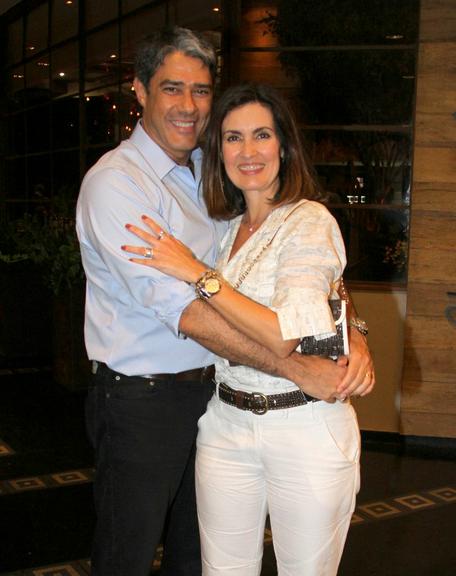 William Bonner e Fátima Bernardes