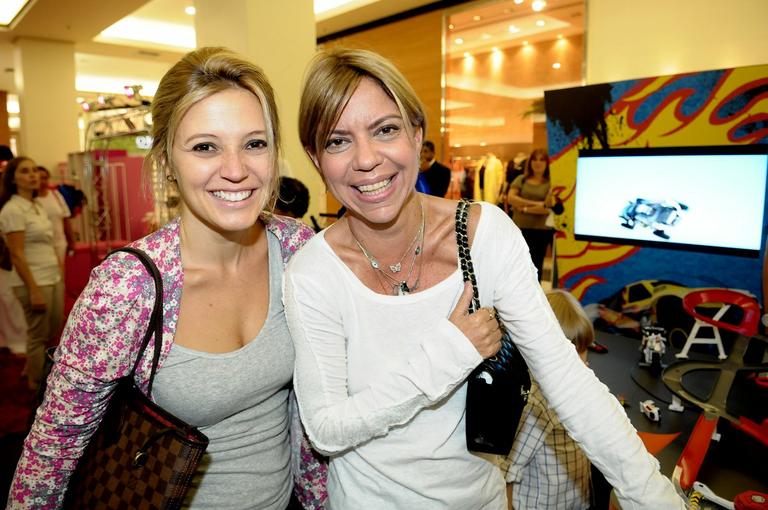 Patrícia de Sabrit e Astrid Fontenelle