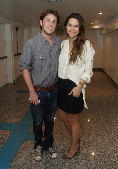 Fernanda Machado com o namorado Robert Riskin