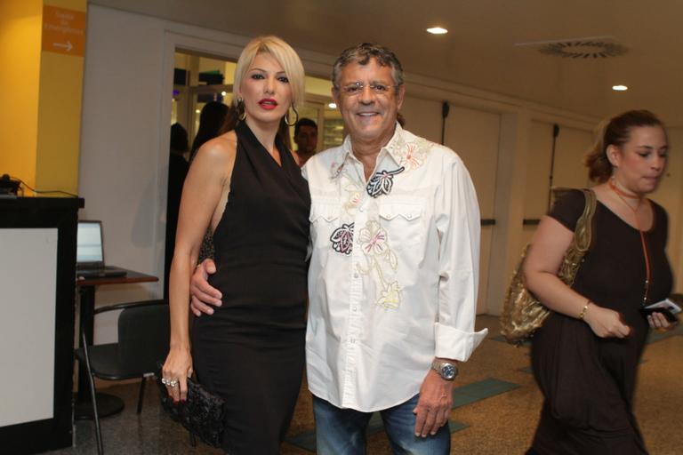 Antonia Fontenelle e Marcos Paulo