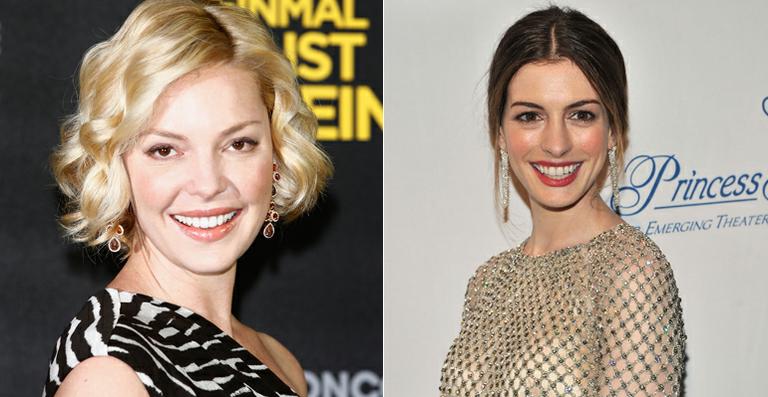 Em Ligeiramente Grávidos, Katherine Heigl quase foi trocada por Anne Hathaway