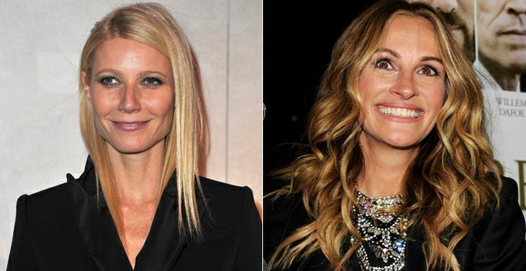 Gwyneth Paltrow ganhou um Oscar por Shakespeare Apaixonado, mas seu papel quase foi interpretado por Julia Roberts