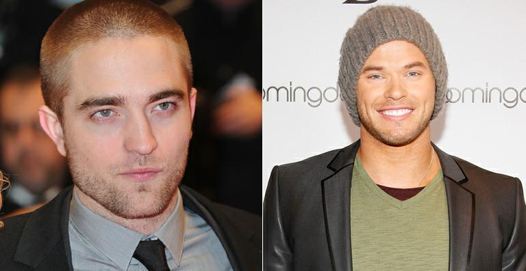 Robert Pattinson viveu Edward na saga Crepúsculo, mas Kellan Lutz também fez teste para o papel, porém ficou com outro personagem