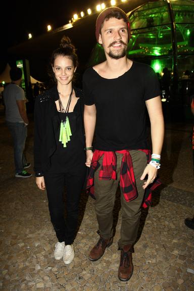 Laura Neiva e Felipe Solari