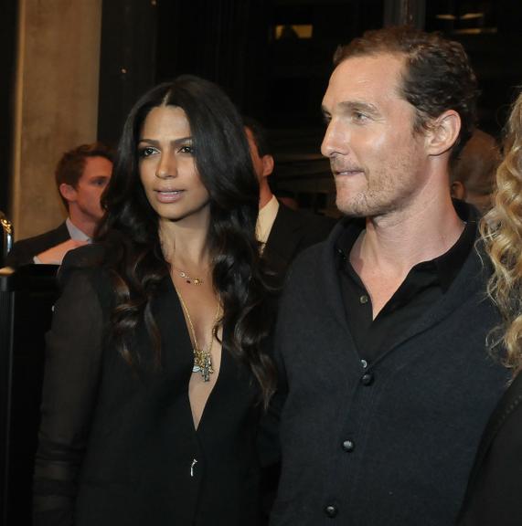 Camila Alves e Matthew McConaughey