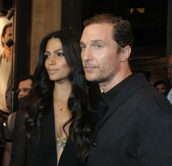 Camila Alves e Matthew McConaughey