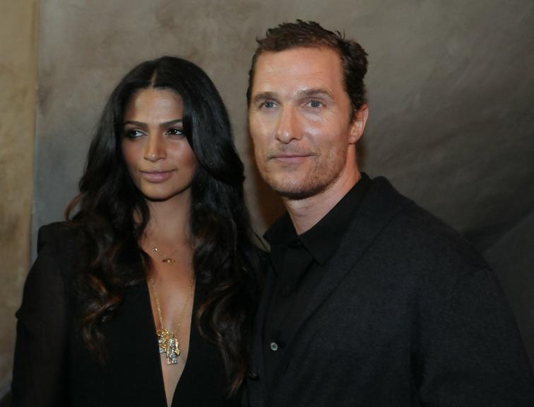 Camila Alves e Matthew McConaughey