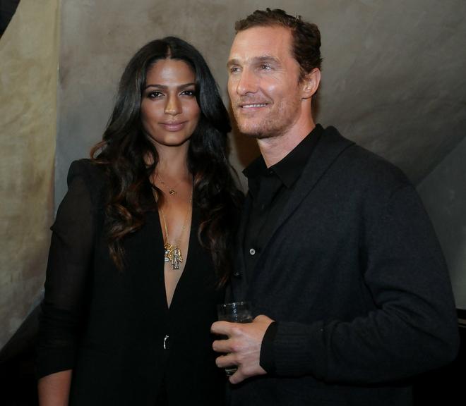 Camila Alves e Matthew McConaughey