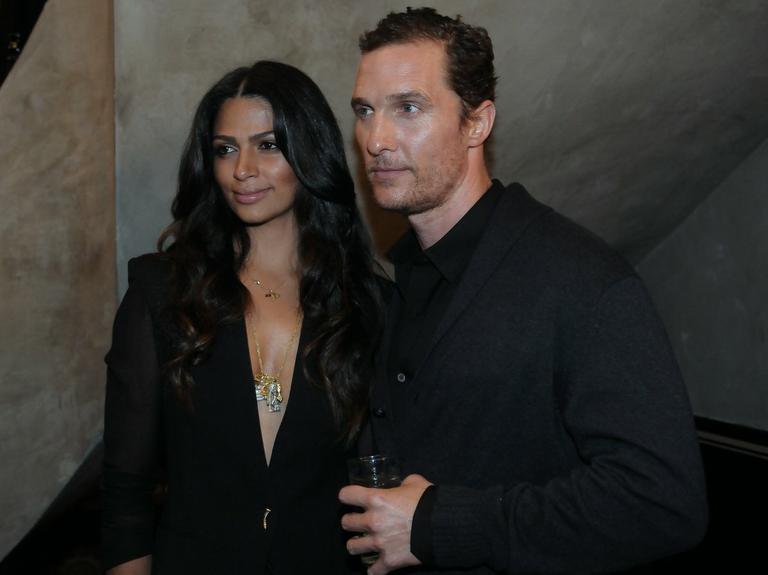 Camila Alves e Matthew McConaughey