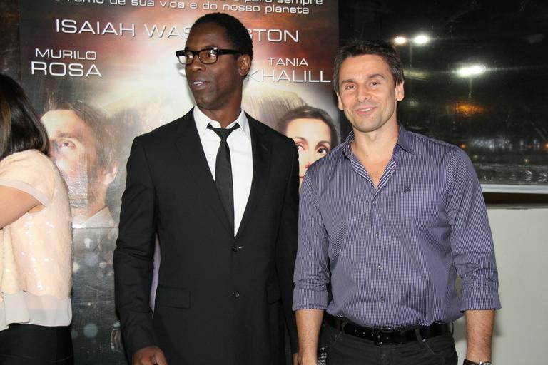 Isaiah Washington e Murilo Rosa