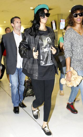 Chris Brown e Rihanna quase se encontram em aeroporto