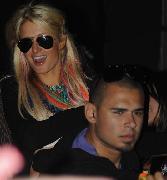 Paris Hilton com Afrojack