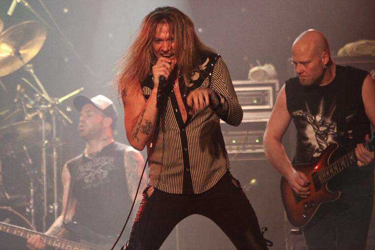 Show de Sebastian Bach, ex-vocalista do Skid Row 