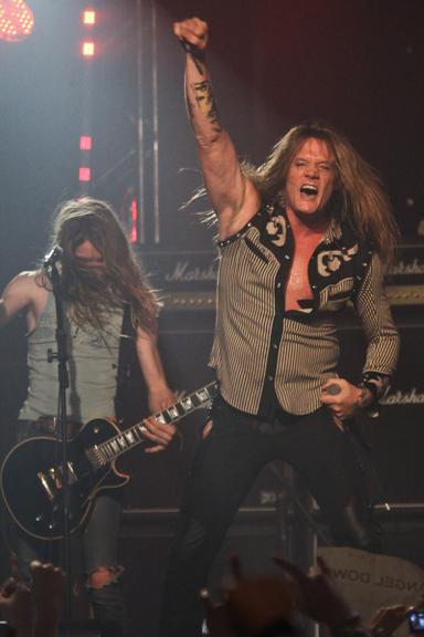 Show de Sebastian Bach, ex-vocalista do Skid Row 