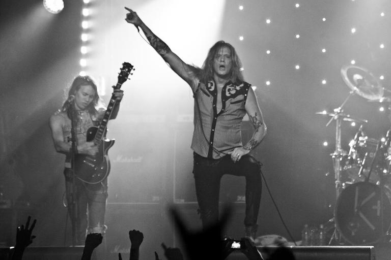 Show de Sebastian Bach, ex-vocalista do Skid Row 