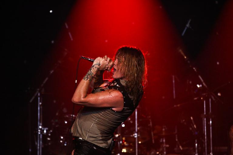 Show de Sebastian Bach, ex-vocalista do Skid Row 