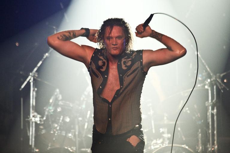 Show de Sebastian Bach, ex-vocalista do Skid Row 