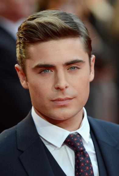 Zac Efron na première de 'The Lucky One', em Londres