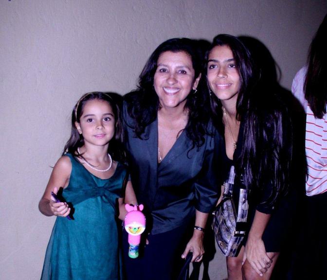 Regina Casé com a filha Benedita