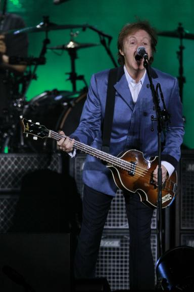 Paul McCartney durante show em Florianópolis