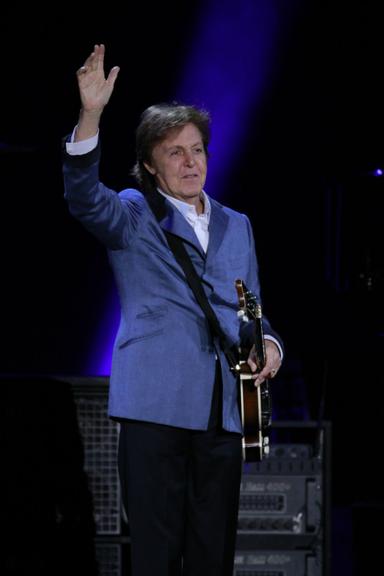 Paul McCartney durante show em Florianópolis