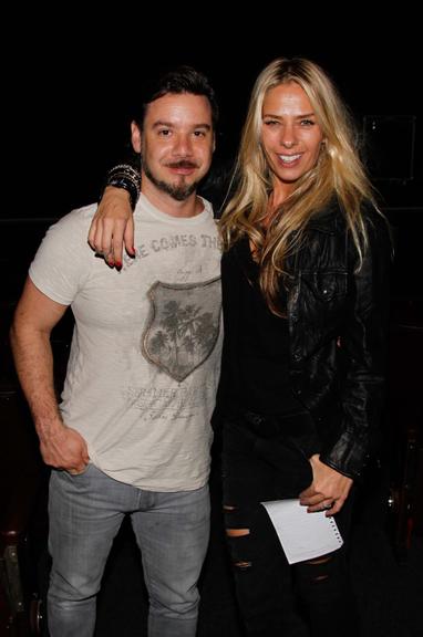 Alexandre Iódice e Adriane Galisteu