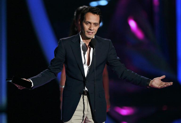 Marc Anthony no Billboard Latin Music Awards, na Flórida, Estados Unidos