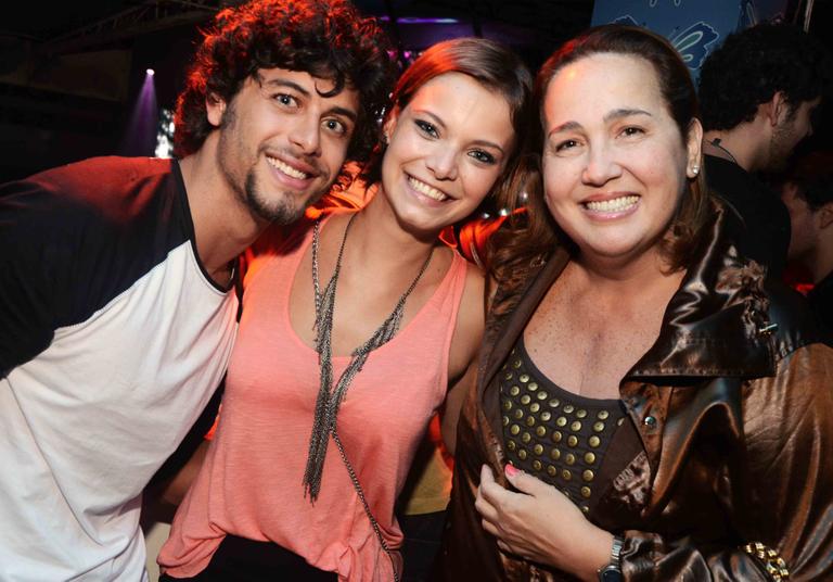 Jesus Luz, Milena Toscano e Claudia Jimenez