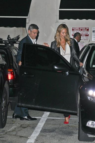 George Clooney e Stacy Keibler