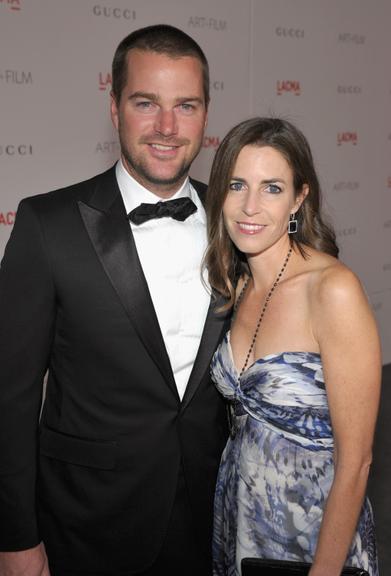 Chris O'Donnell se casou com a única namorada que teve na vida, Caroline Fentress, sua paixão desde os tempos do colégio