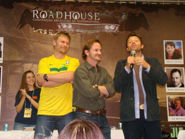 Mark Pellegrino, Richard Speight Jr. e Misha Collins