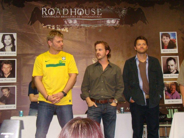 Mark Pellegrino, Richard Speight Jr. e Misha Collins