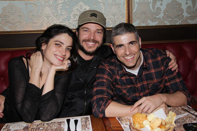 Maria Manoela, Erik Marmo e Reynaldo Gianecchini