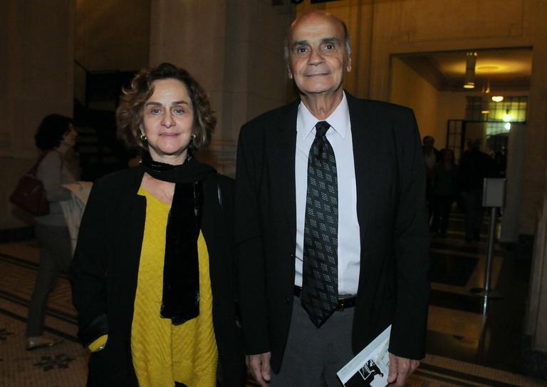 Regina Braga e Dráuzio Varella