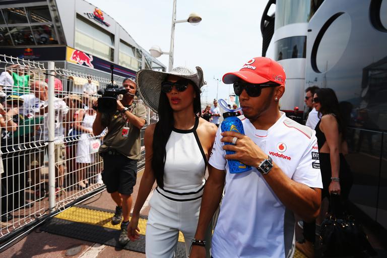 Nicole Scherzinger e Lewis Hamilton