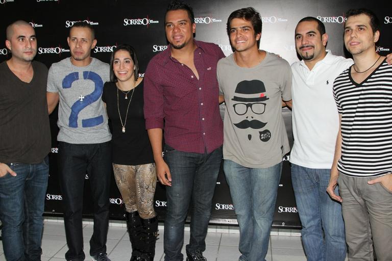 Daniele Hypólito e Bernardo Mesquita com o Sorriso Maroto