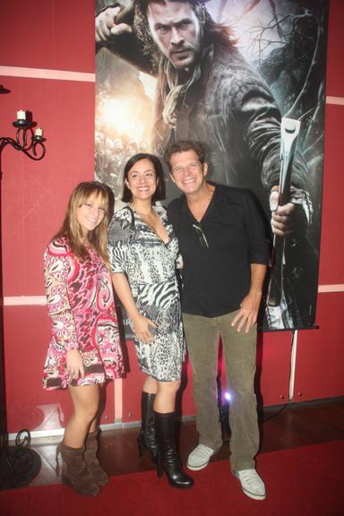 Carla Diaz, Andressa e Raul Gazolla