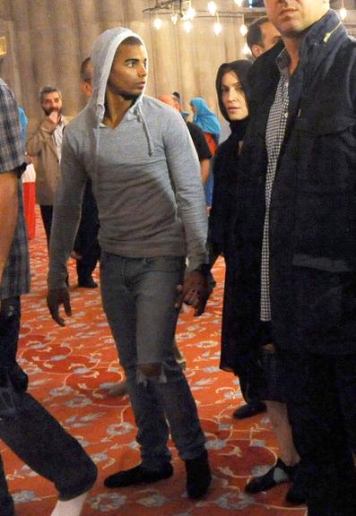 Madonna e Brahim Zaibat passeiam por Istambul