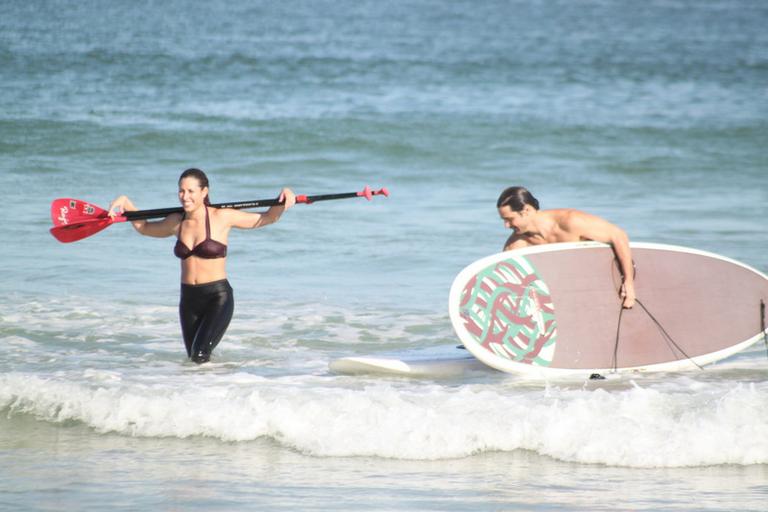 Giselle Itié e o namorado, Rodrigo Gimenes