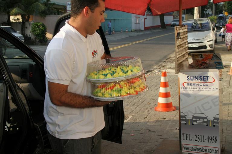 Docinhos da festa de aniversário de Kauai, filho de Daniele Suzuki e Fábio Novaes