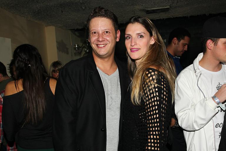 Bruno Laurence e esposa