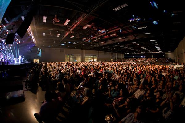 A plateia de Roberto Carlos em McAllen, no Texas