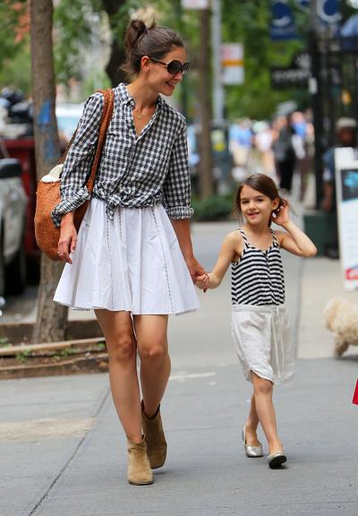 Katie Holmes e Suri Cruise