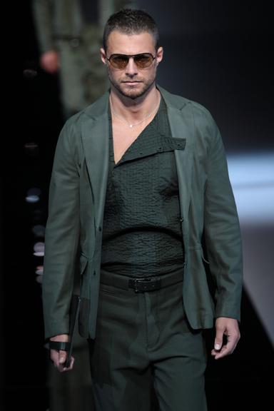 Desfile da Emporio Armani