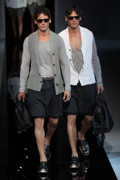 Desfile da Emporio Armani