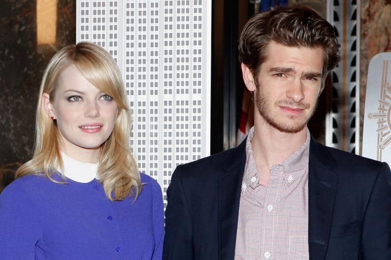 Andrew Garfield e Emma Stone