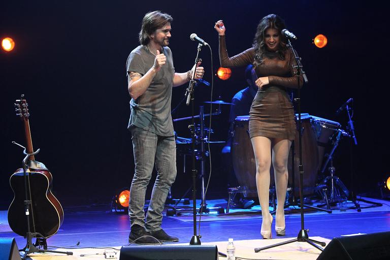 Juanes e Paula Fernandes