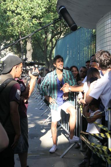 Marcos Mion comanda audição do programa 'Ídolos' no Maracanãzinho, Rio de Janeiro